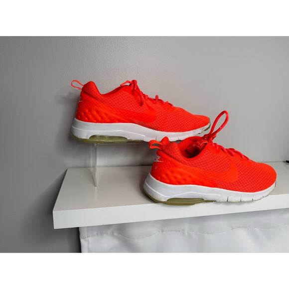 Nike Air Max Motion LW Total Crimson White Shoes 833260-881 Men Sz 13 Orange main image 7